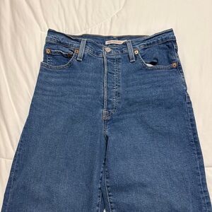Levi's Blue Ankle & Cropped Jeans